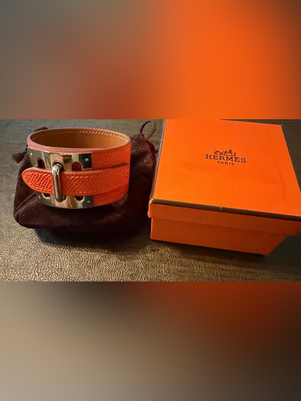 Hermes Leather Bracelet - Picture 2 of 8